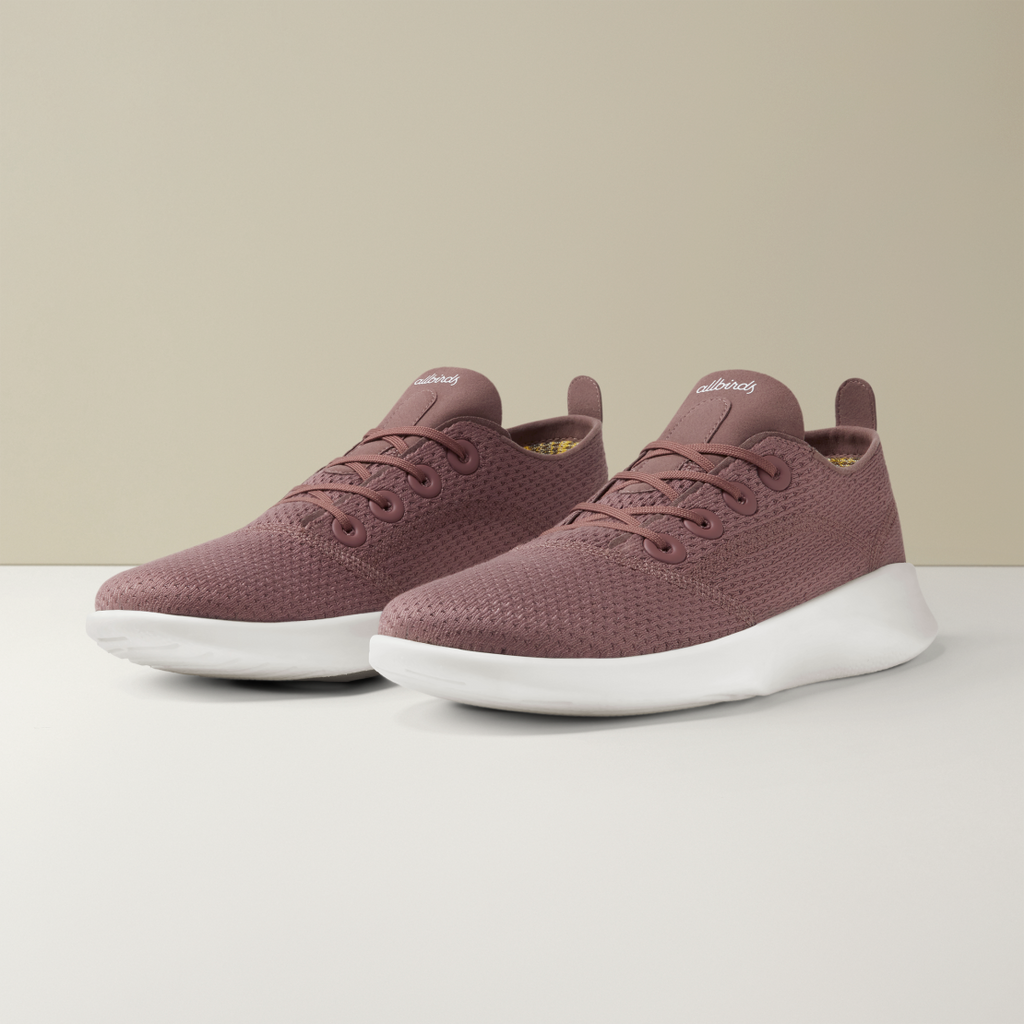 Women's SuperLight Tree Runners - Stormy Mauve (Blizzard Sole)