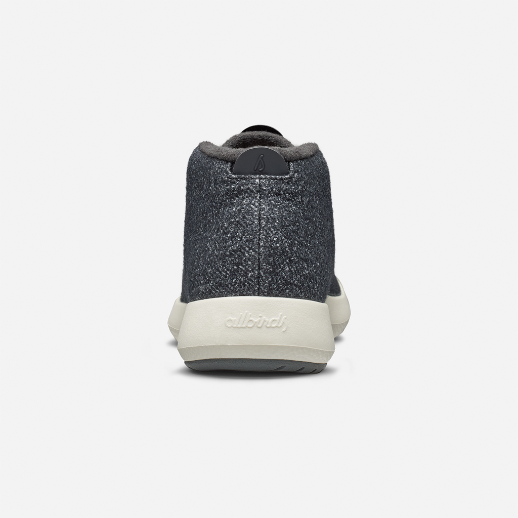 Women's Wool Runner-up Mizzle - Dark Grey (Natural White Sole)