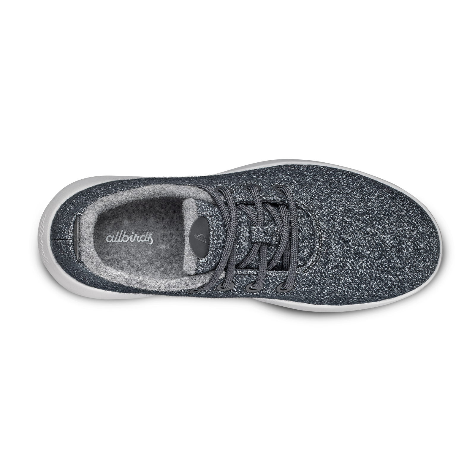 Women's Wool Runner Mizzle - Dark Grey (Light Grey Sole)