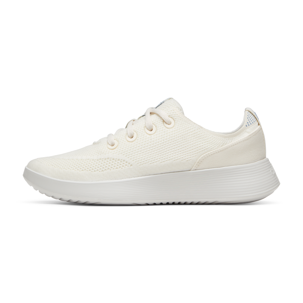 Women's Tree Runner Go - Natural White/Basin Blue (Barely Grey Sole)