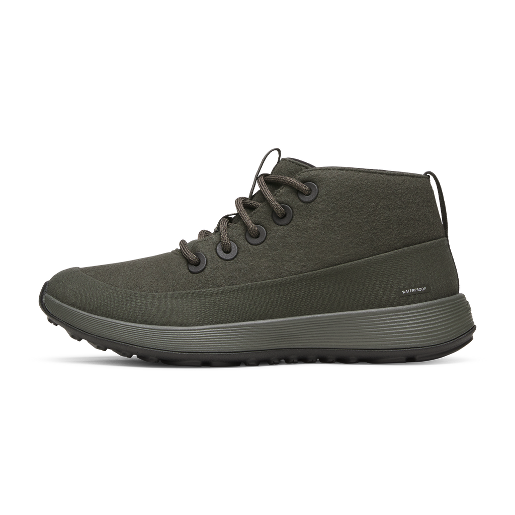 Women's Wool Runner NZ Mid Waterproof - Dark Jungle (Dark Jungle Sole)