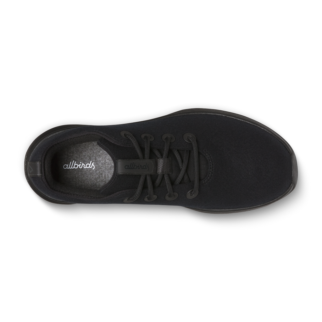 Men's Wool Runner NZ Waterproof - Natural Black (Natural Black Sole)