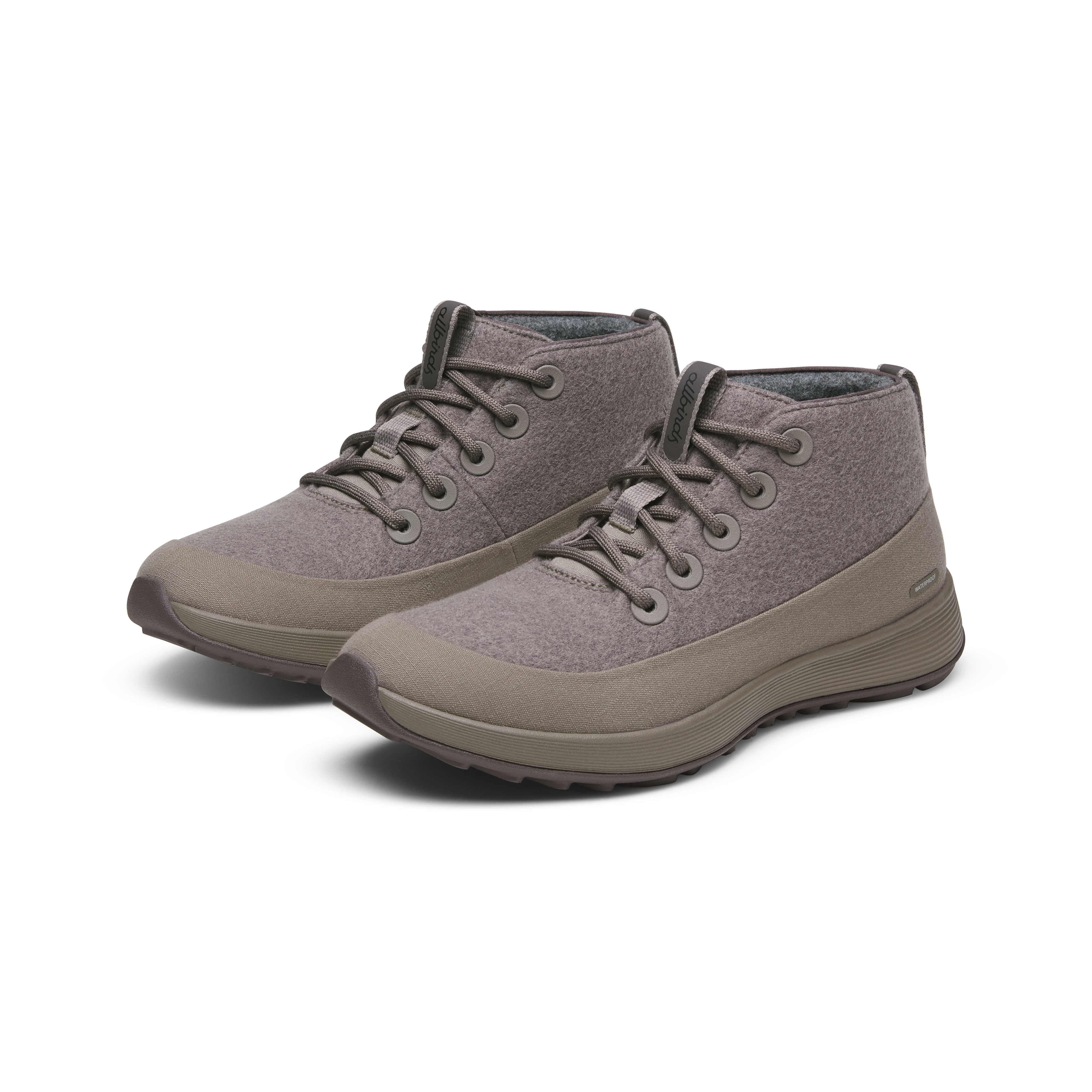 Women's Wool Runner NZ Mid Waterproof - Weathered Brown (Weathered Brown Sole)