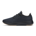 Women's Wool Runner-up Mizzle - Natural Black (Rugged Khaki Sole)
