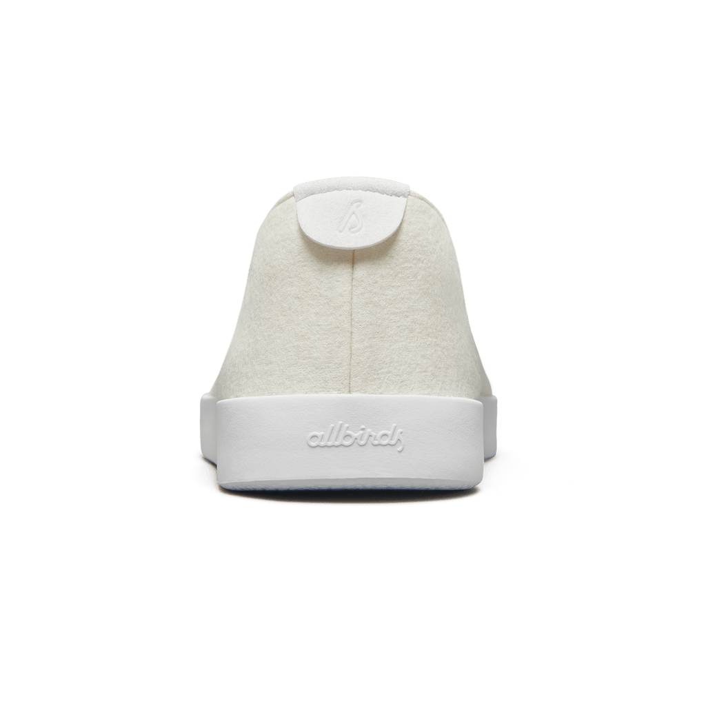 Men's Wool Lounger - Natural White (White Sole)