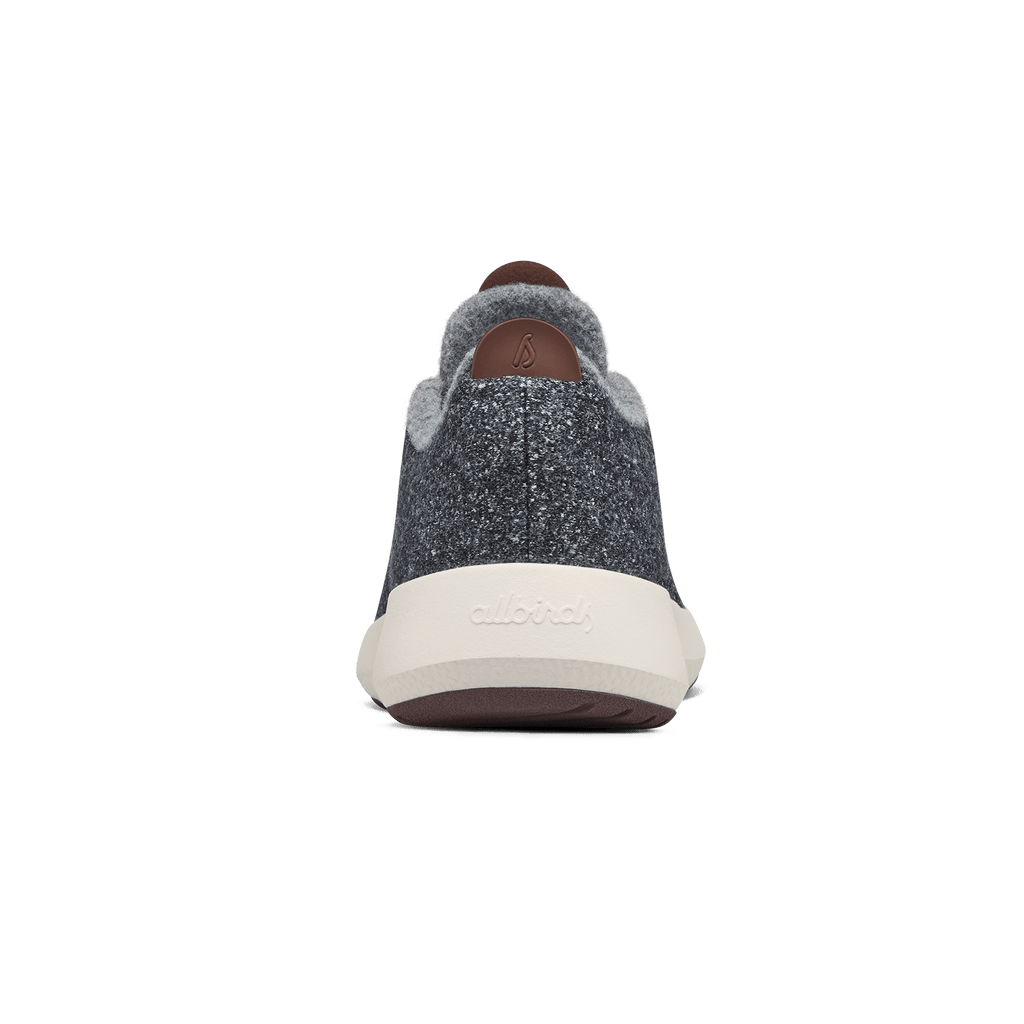 Men's Wool Runner Mizzles - Natural Grey (Cream Sole)